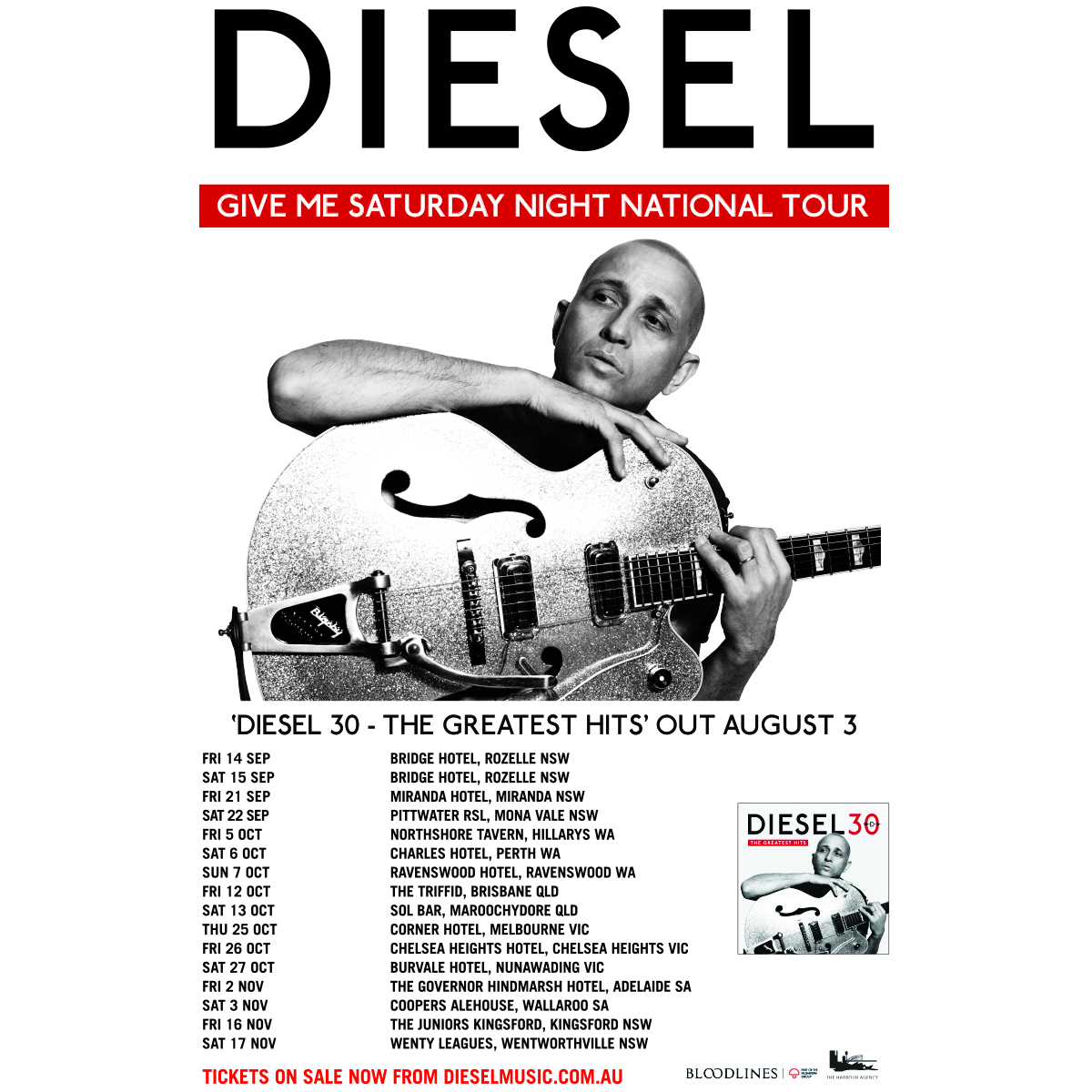 diesel tour dates